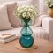 Glass Vase | Decorative Opulent Bauble Glass Vase | 6.50x14" | Luxury Home Décor for Living Room, Office & Elegant Interiors